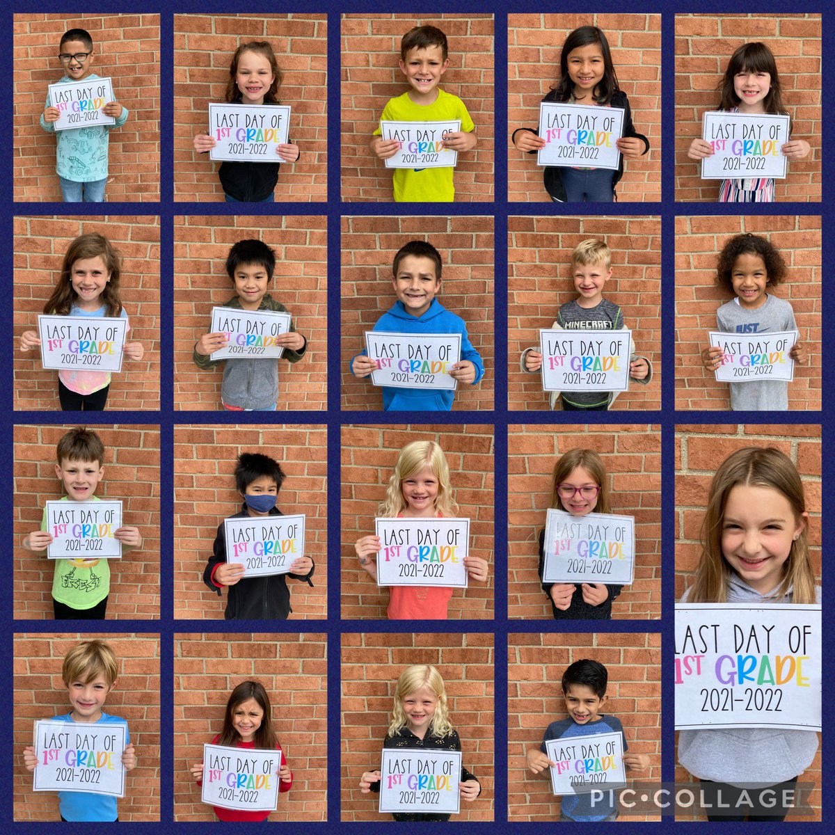 dclingingsmith1's tweet photo. Happy last day of 1st grade to these fabulous friends!!! It’s been an honor to be their teacher. 2nd grade here they come!!! 🎉❤️ #fabulousfirsties #proudteacher #lastsday #2ndgradebound @VV_Voyagers https://t.co/fOL1YJpn3N