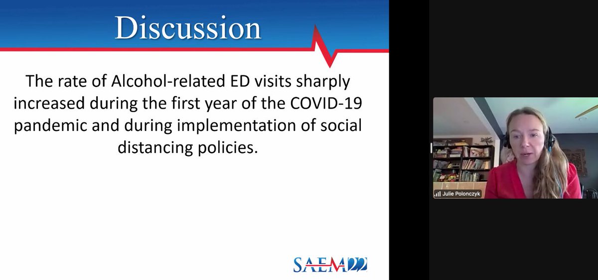 Alcohol-Related Emergency Department Visits Increased Disproportionately During the COVID-19 Pandemic (Julie Polonczyk)