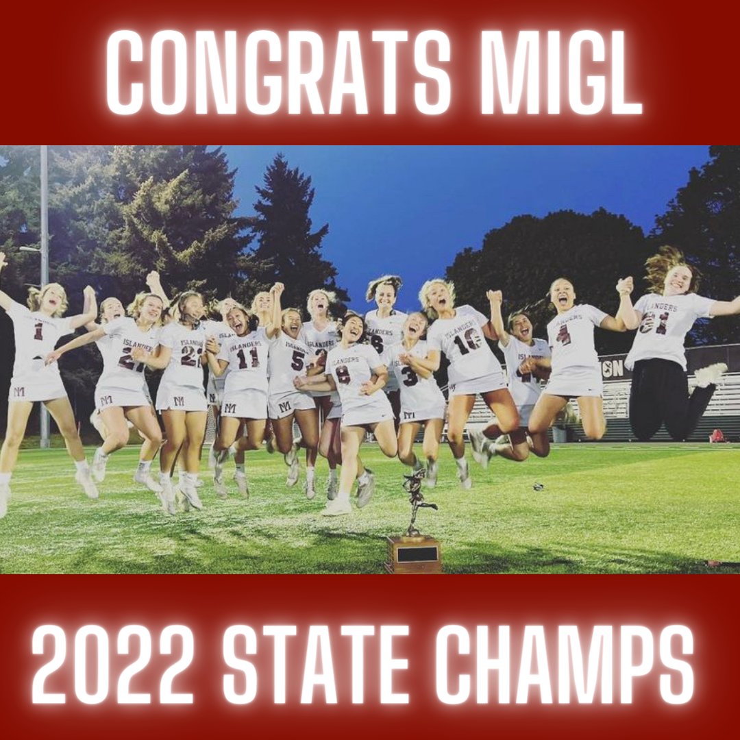 Congratulations <a href="/MIGirlsLacrosse/">Mercer Island GLax</a> on your state championship! A special shout-out to MIGB players @katenordstromm <a href="/jamisondrayton/">Jamison</a> @gabbylumaco @taylorswendrowski. Go MI!!! 🏆