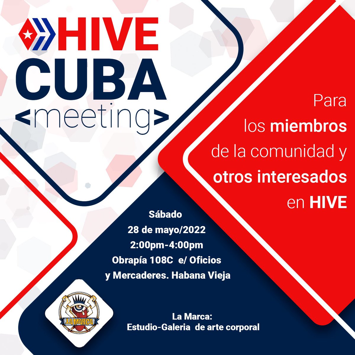 Los negocios que estén interesados en añadir #Hive como método de pago para sus clientes están invitados al evento de este sábado.

Etiqueta ese negocio cubano que te gustaría asistiera, yo empiezo: <a href="/LaLineaBakery/">La línea Bakery</a>