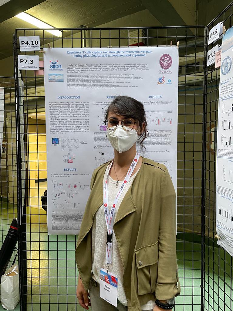 LabPico's tweet photo. Today A. Pinzon, I. Pacella and A. Rossi presented their posters at #siica2022. Thanks to all the people coming by! 

@SiicaI 
@SapienzaRoma
@LifesciPhd https://t.co/WwSTAB9ufT