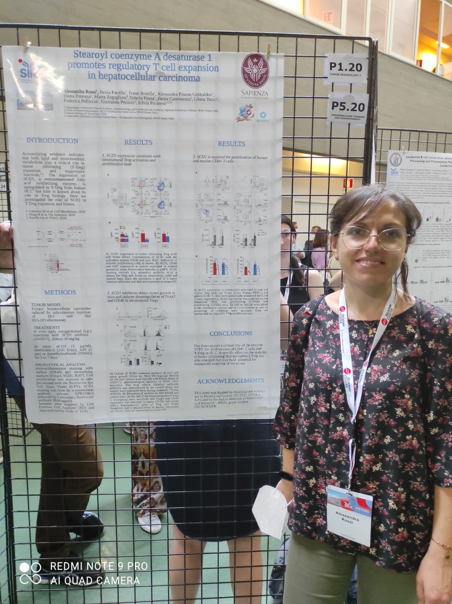 Today A. Pinzon, I. Pacella and A. Rossi presented their posters at #siica2022. Thanks to all the people coming by! 

<a href="/SiicaI/">SIICA Immunologia</a> 
<a href="/SapienzaRoma/">Sapienza Università di Roma</a>
<a href="/LifesciPhd/">PhD LifeSci Sapienza</a>