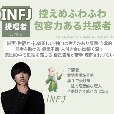 تويتر Ginyuforce 公式 على تويتر Mbti診断結果 さい Infj 提唱者 相性良いタイプ Estj 幹部 Hide Isfj 擁護者 相性良いタイプ Entj 指揮官 16personalities Mbti Ginyuforce 恋の始まりはポエムと小説で T Co Cvzrard3k8