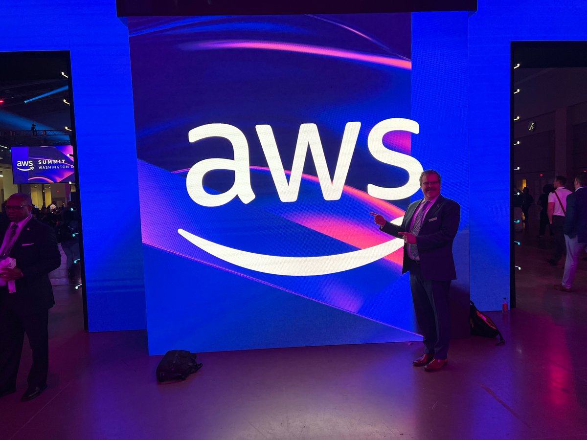Ferrilli1's tweet photo. At the @awscloud Summit in Washington, DC?
Ask #Ferrilli CEO Robert Ferrilli how #AWS can help modernize #highereducation IT. https://t.co/ToJE96RAHK