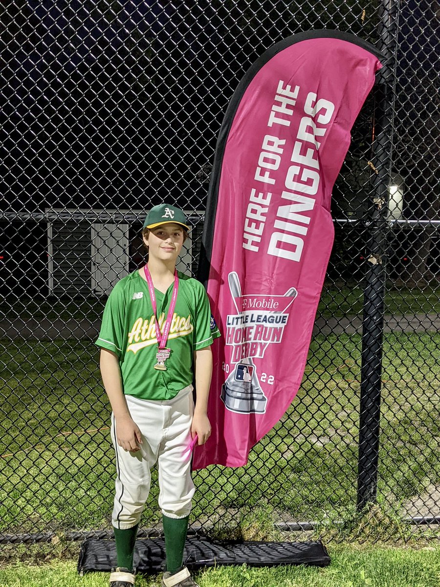 matthewohunt's tweet photo. Congratulations to Jonny Hunt (@nokona_baseball) for winning the @TMobile Home Run Derby hosted by @NewtonSELL on 5/27/22!   
 
#HereForTheDingers
#Nokona https://t.co/Ty1hu2XGJ8