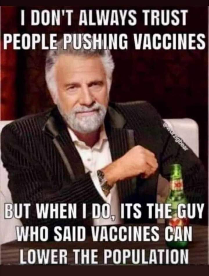 XEyezWideOpenX's tweet photo. #BillGates #BillGatesBioTerrorist #WEF #WEF22 #PreparePandemic #WHO #WorldHealthOrganization #WorldEconomicForum #vaccines #gatespox https://t.co/sn8ZW9LHCp