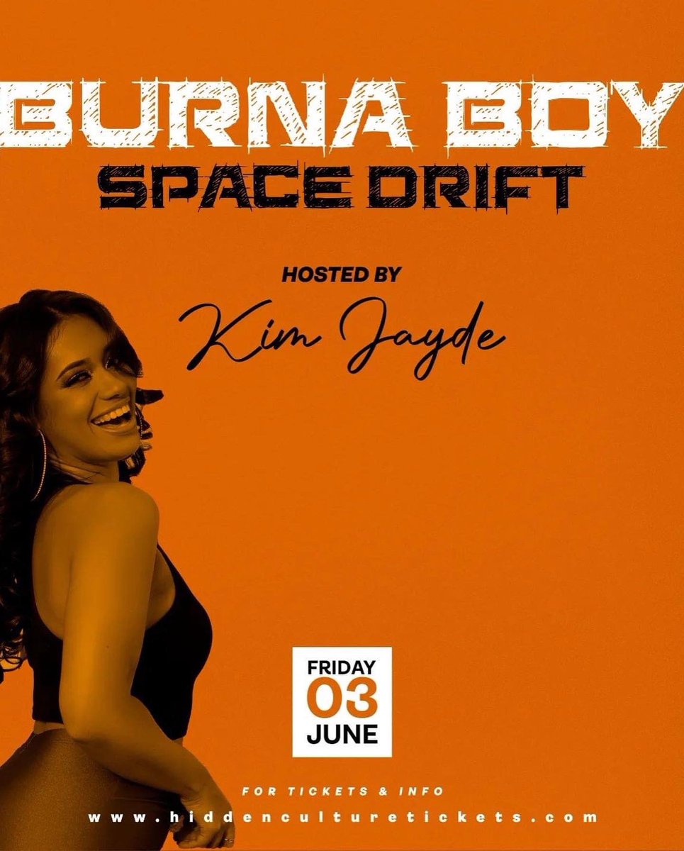 KayseConnect's tweet photo. 3 JUNE Burna Boy Space Drift  
Are YOU ready? 💥⚡🔥
Buy your tickets from: 

#DialADrinkZw
#Gavarestaurant
@BootiesP 
@LugarDePollo 

Limited tables and packages available❗To book: email info@hiddencultureonline.com

For more info: 

https://t.co/lNLdf1ph1V
Hidden Culture https://t.co/n6vKmaiuls