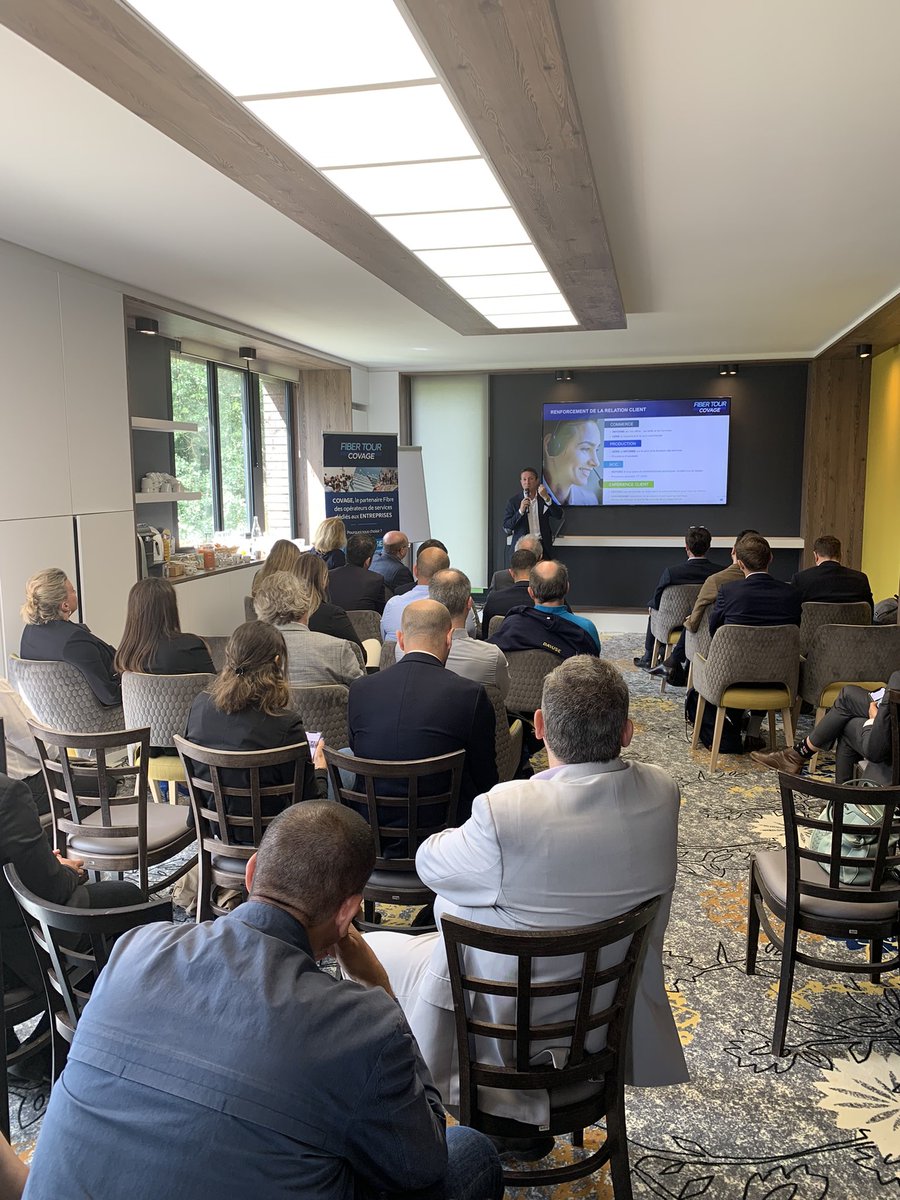 Covage_News's tweet photo. [#FiberTour] Zoom sur la 3e étape à Torcy pour notre tour de France de la #fibre.
Au programme : une matinée de présentation des ambitions de Covage et des réponses concrètes apportées pour accélérer la #digitalisation des #entreprises dans tous les #territoires. https://t.co/gDjFdEdUBv