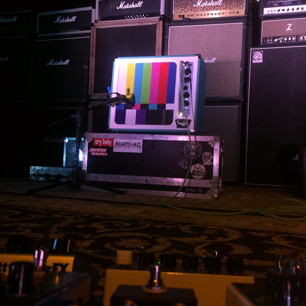 NBNStudios's tweet image. More Ruination I: @Electric_Catnip had one of the most fantastic guitar amps I've ever gotten to mic up.