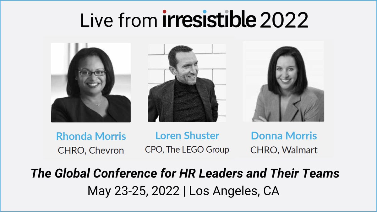 birtie's tweet photo. What a stellar line up for the #Irresistible2022 media roundtable event today at 10am PT. The panel will discuss how today's HR leaders are building irresistible organizations #hr #futureofwork #futureofhr @Josh_Bersin @LEGO_Group @Chevron @Walmart https://t.co/O3059t2WVO