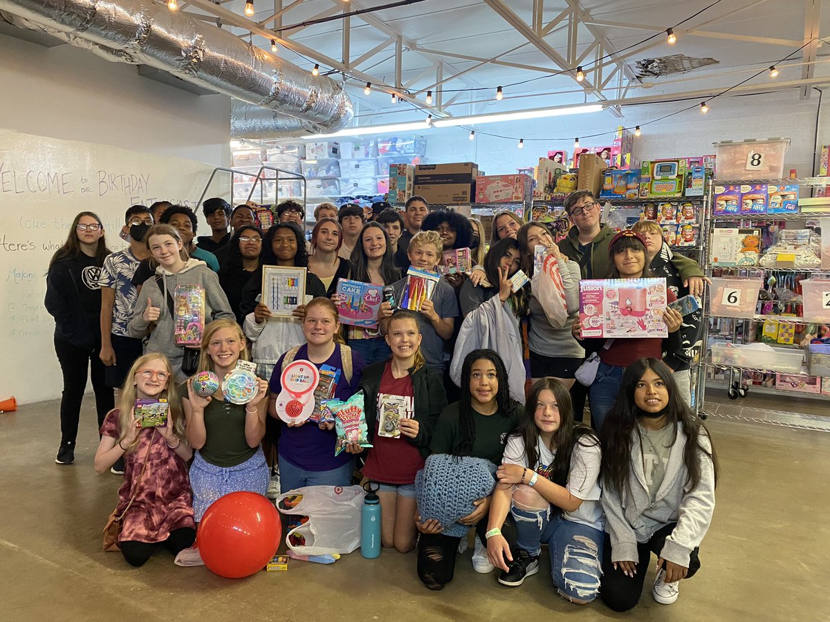 Day 2 of #HMSYES2022 at the Birthday Party Project headquarters in Dallas! 🥳 <a href="/HillwoodMS/">Hillwood</a> <a href="/bdayenthusiast/">The Birthday Party Project</a>