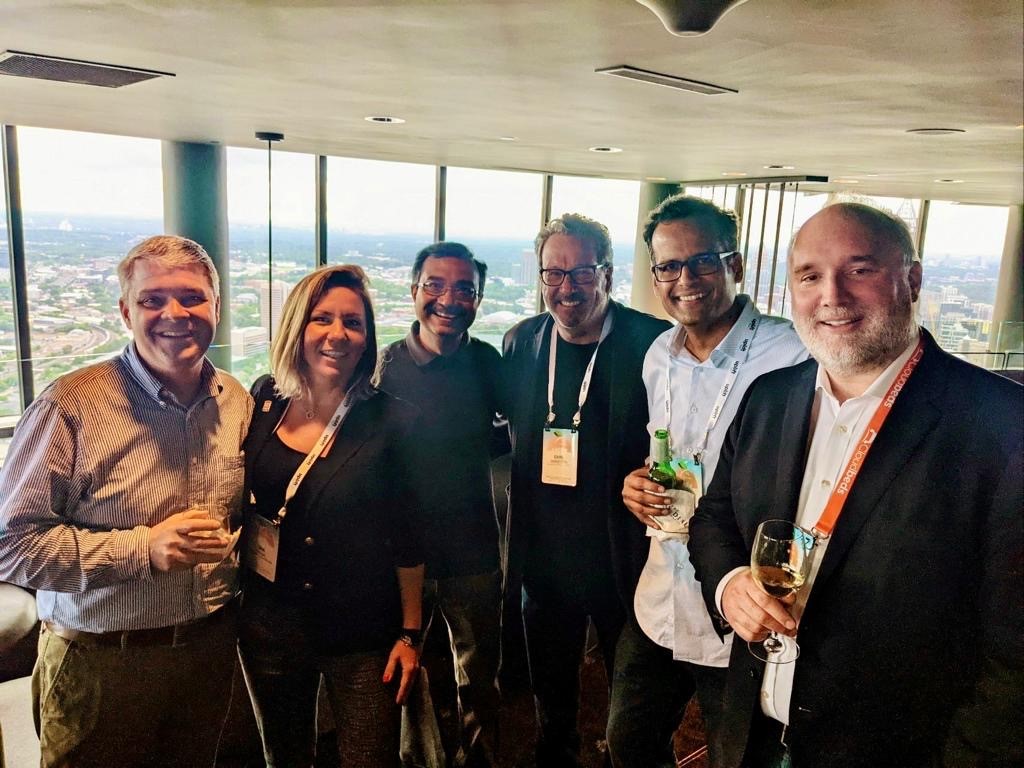 RateGain's tweet photo. The crowd is brimming with optimism this year and so are we! We are delighted to be the opening reception sponsor for HEDNA. 

Meet our team to share some joy on the industry approaching a sustainable and conscious recovery.

#hedna #rategain #hospitality https://t.co/bN74yyaoPh