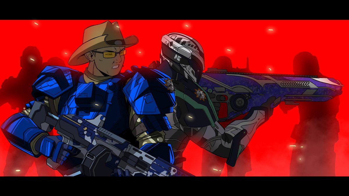 A commission I did some time ago. Pretty challenging to draw the <a href="/planetside2/">PlanetSide 2</a> armors but I made it and I think the final result came out pretty well. I hope you like it!

#planetside2 #digitalart #digitaldrawing #armor #soldiers #drawing #digitalartist #commission #artwork