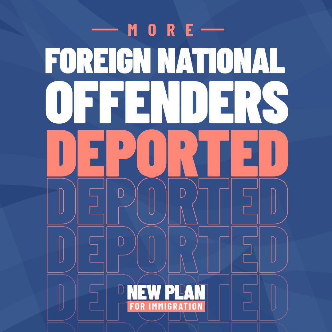 ukhomeoffice's tweet photo. Yesterday we removed 20 foreign criminals from the UK with combined sentences of more than 46 years, including convictions for possession with intent to supply Class A drugs.
 
The Borders Act will make it easier to deport foreign criminals to make our communities safer. https://t.co/Txj7S9rAWg