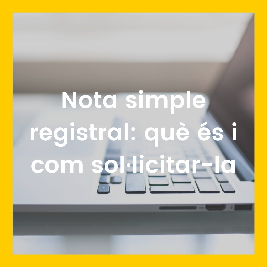 Evilaimmo's tweet photo. 📑 En moltes ocasions saber què és i com aconseguir una nota simple registral et serà molt útil.  T'ho expliquem tot en aquesta entrada del #blogimmobiliari. 

➡️ https://t.co/rU8TPuBtcn

#elvalorEvila #Tarragona #immobiliaria https://t.co/SqfsVAwnvg