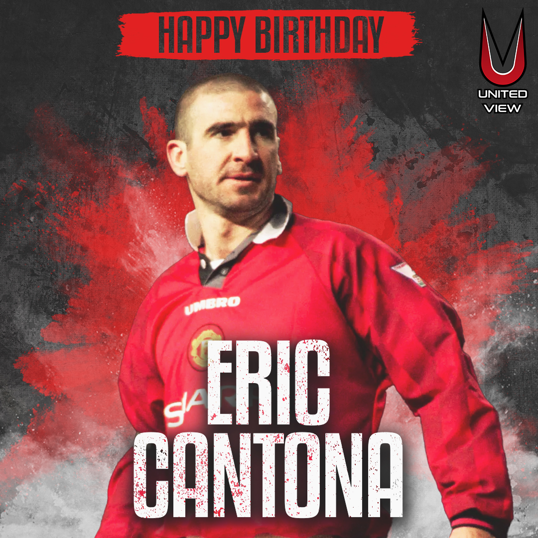 Happy Birthday Eric Cantona!  The former Manchester United forward turns 56 years old today   