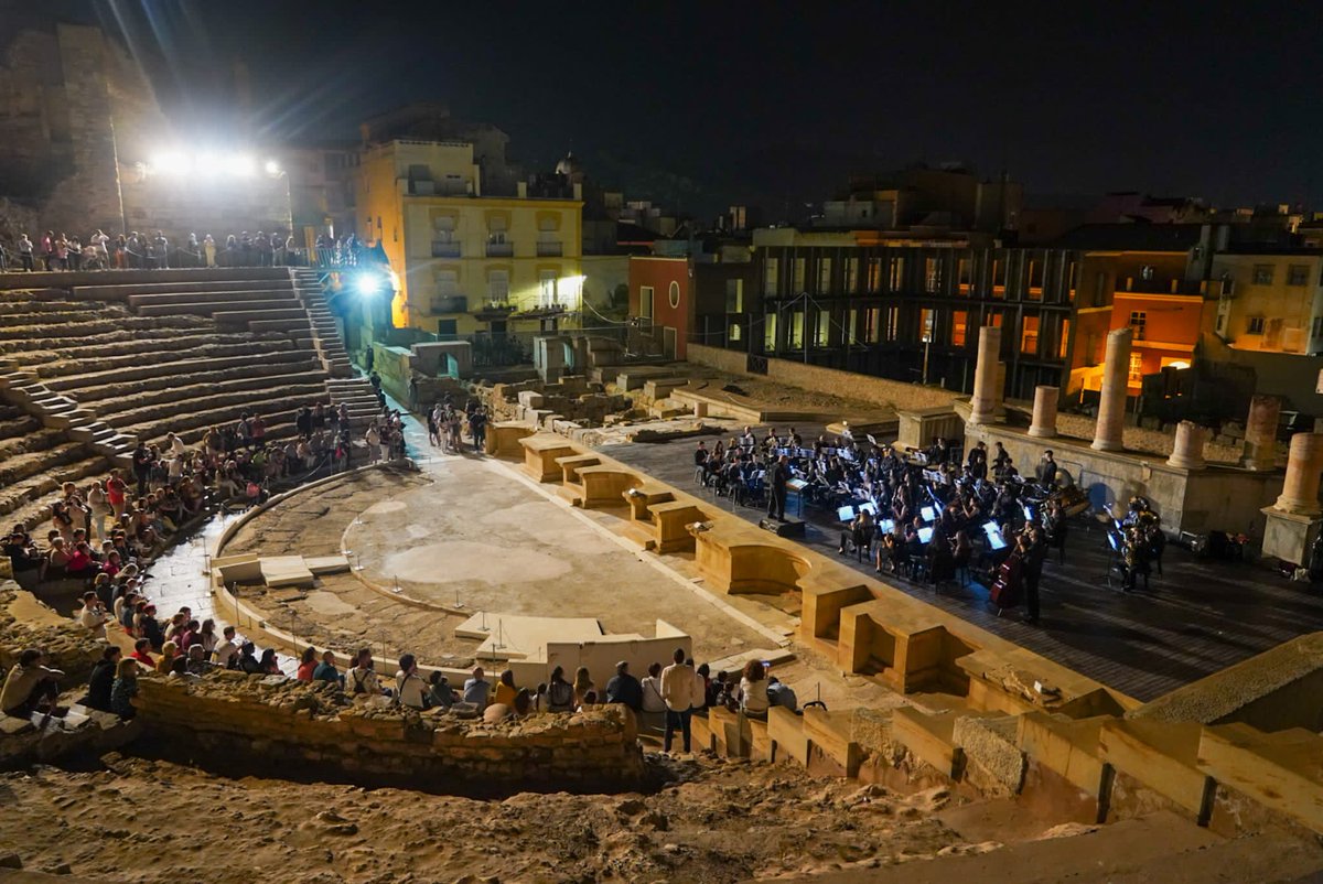 UMTP1's tweet photo. #NocheDeMuseos @AytoCartagenaES 
Músicas con historia https://t.co/c2OHbFOmsW