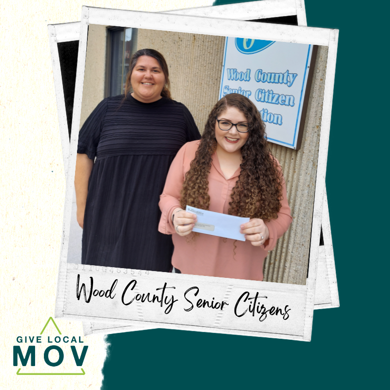 GiveLocalMOV's tweet photo. Give Local MOV was a few weeks ago, but we're still celebrating! We stopped by and hand-delivered checks to two #GiveLocalMOV participants yesterday. Shout out to our friends at the Boys & Girls Club of Parkersburg and Wood County Senior Citizens Association, Inc. https://t.co/8eIbY2SM2v