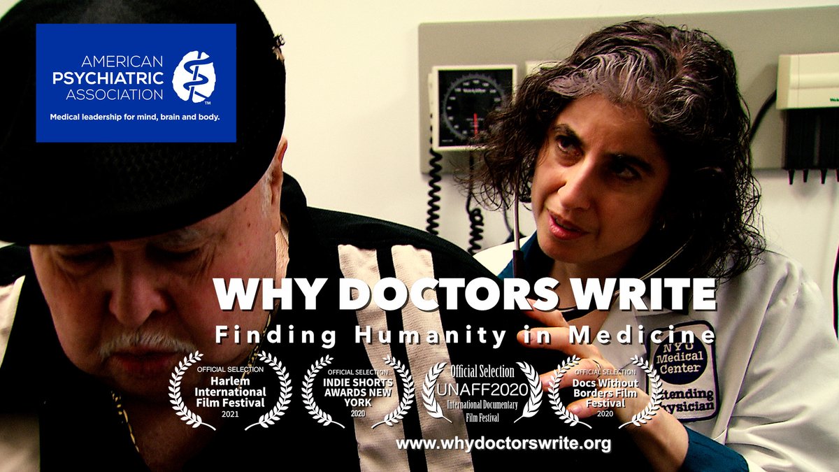WhyDoctorsWrite (@whydoctorswrite) on Twitter photo May 25, 8AM, Room 288 don't miss the #whydoctorswrite screening/session with panel of writer-MDs <a href="/downstatedoctor/">Dr. Michael Myers</a> <a href="/jennpien/">Jenn Pien</a> <a href="/davidweillmd/">David Weill, MD</a> along with <a href="/danielleofri/">Danielle Ofri</a> and doctor-writers featured in the film
Copies of the <a href="/BLReview/">Bellevue Literary Review</a> available!
#APAAM2022 May 25, 8AM, Room 288 don't miss the #whydoctorswrite screening/session with panel of writer-MDs <a href="/downstatedoctor/">Dr. Michael Myers</a> <a href="/jennpien/">Jenn Pien</a> <a href="/davidweillmd/">David Weill, MD</a> along with <a href="/danielleofri/">Danielle Ofri</a> and doctor-writers featured in the film
Copies of the <a href="/BLReview/">Bellevue Literary Review</a> available!
#APAAM2022