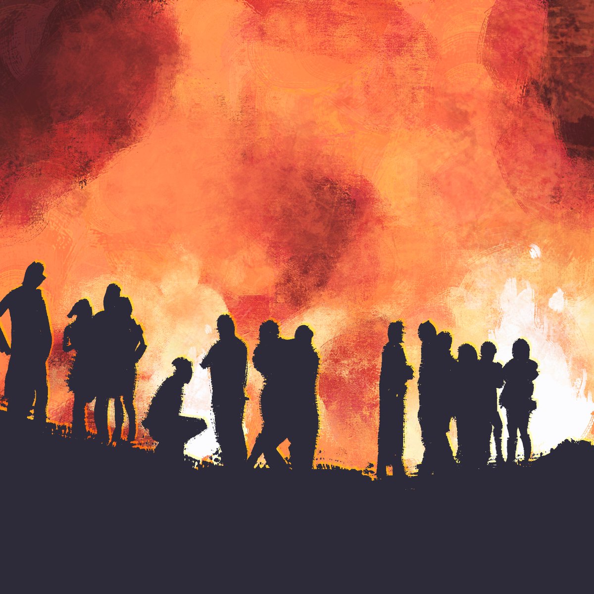 JoaoNuvem's tweet photo. "Can we watch the world burn together?"

this is a piece about love and life during the late stage capitalism, of course.

6/6 editions available at @objktcom and @TeiaCommunity 

#CleanNFT #tezos #NFTCommunity https://t.co/ZAuZGVvcMP