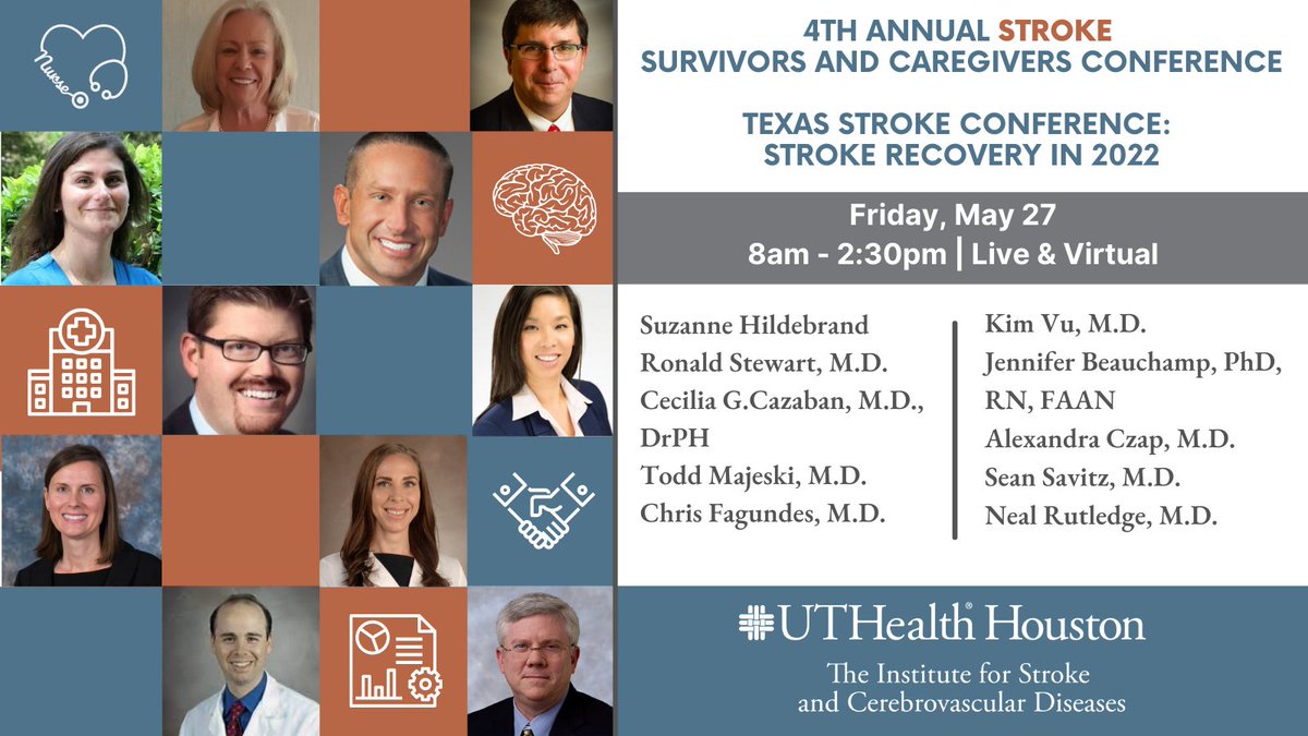 #StrokeSurvivors and #StrokeCaregivers
There is still time to register for this ⭐️FREE⭐️ event! This is your opportunity to learn from experts in #strokerecovery regarding social and system resources. 

Register:
forms.setrac.org/220315478036856
#NeuroTwitter
