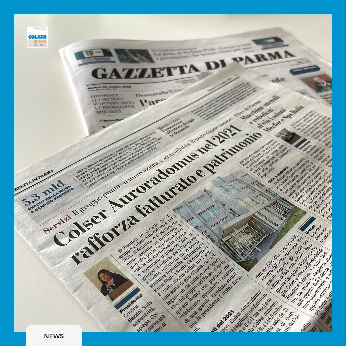 Si sono chiuse le Assemblee dei Soci delle cooperative del Gruppo: Colser, Auroradomus e Saltatempo.
Abbiamo celebrato i risultati di una grande #squadra
E con ottimi presupposti continuiamo il nostro 2022!