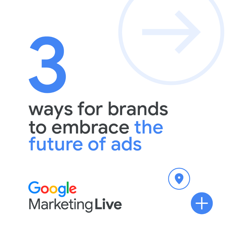 GoogleAds's tweet photo. ✅ A more immersive Search experience
✅ Deeper insights into automation
✅ Privacy-safe measurement you can trust

Check out all the product announcements from #GML2022 → https://t.co/fxoshxUvm2