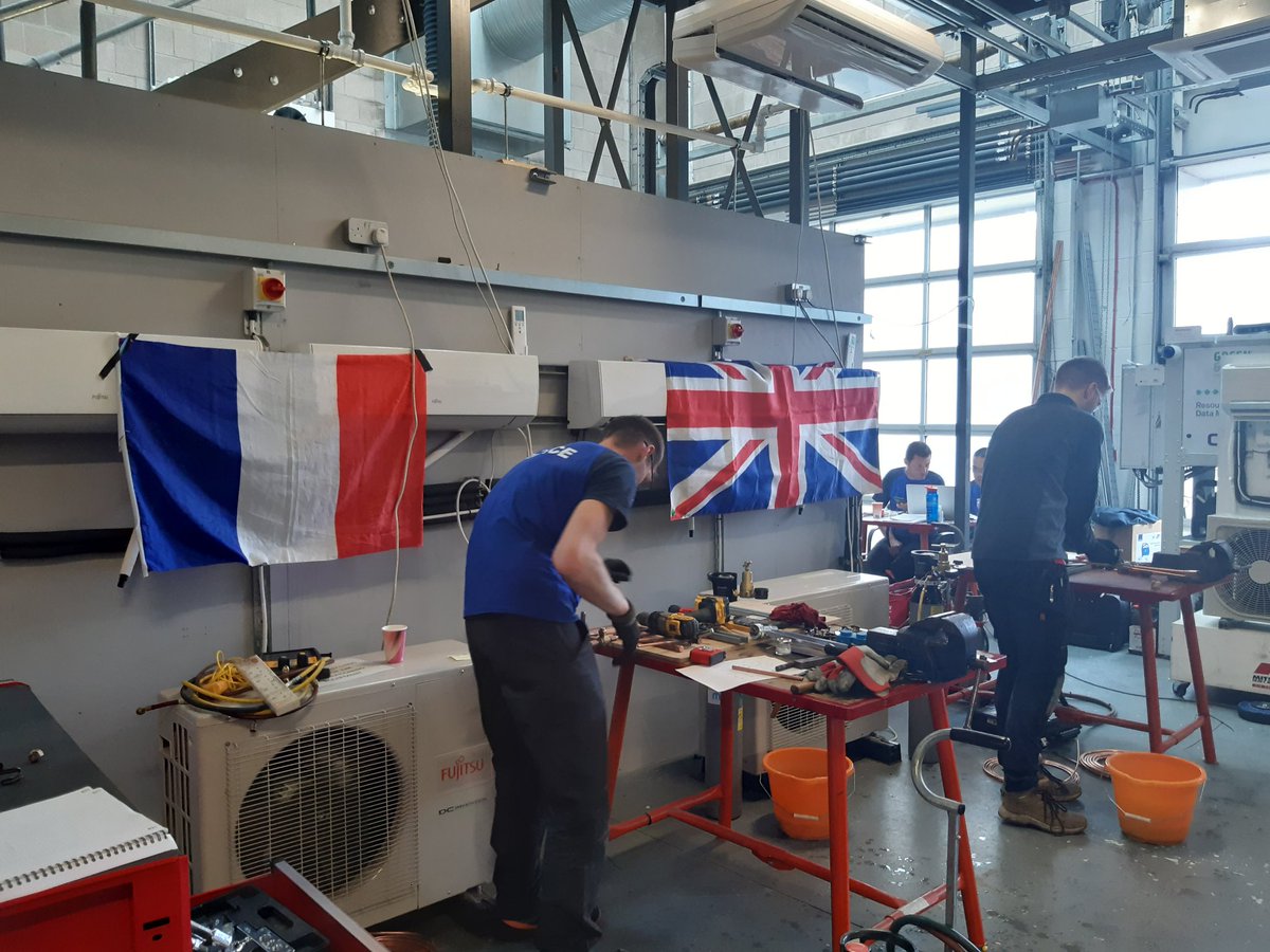 Great to visit <a href="/GKCollege/">Glasgow Kelvin College</a> to see the regional refrigeration competition and the international pressure test between <a href="/worldskillsuk/">WorldSkills UK</a> and <a href="/WorldSkillsFR/">WorldSkills France</a> . Highly talented apprentices and brilliant skills on show.