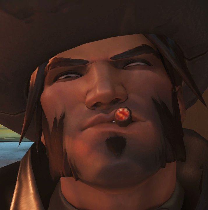 he