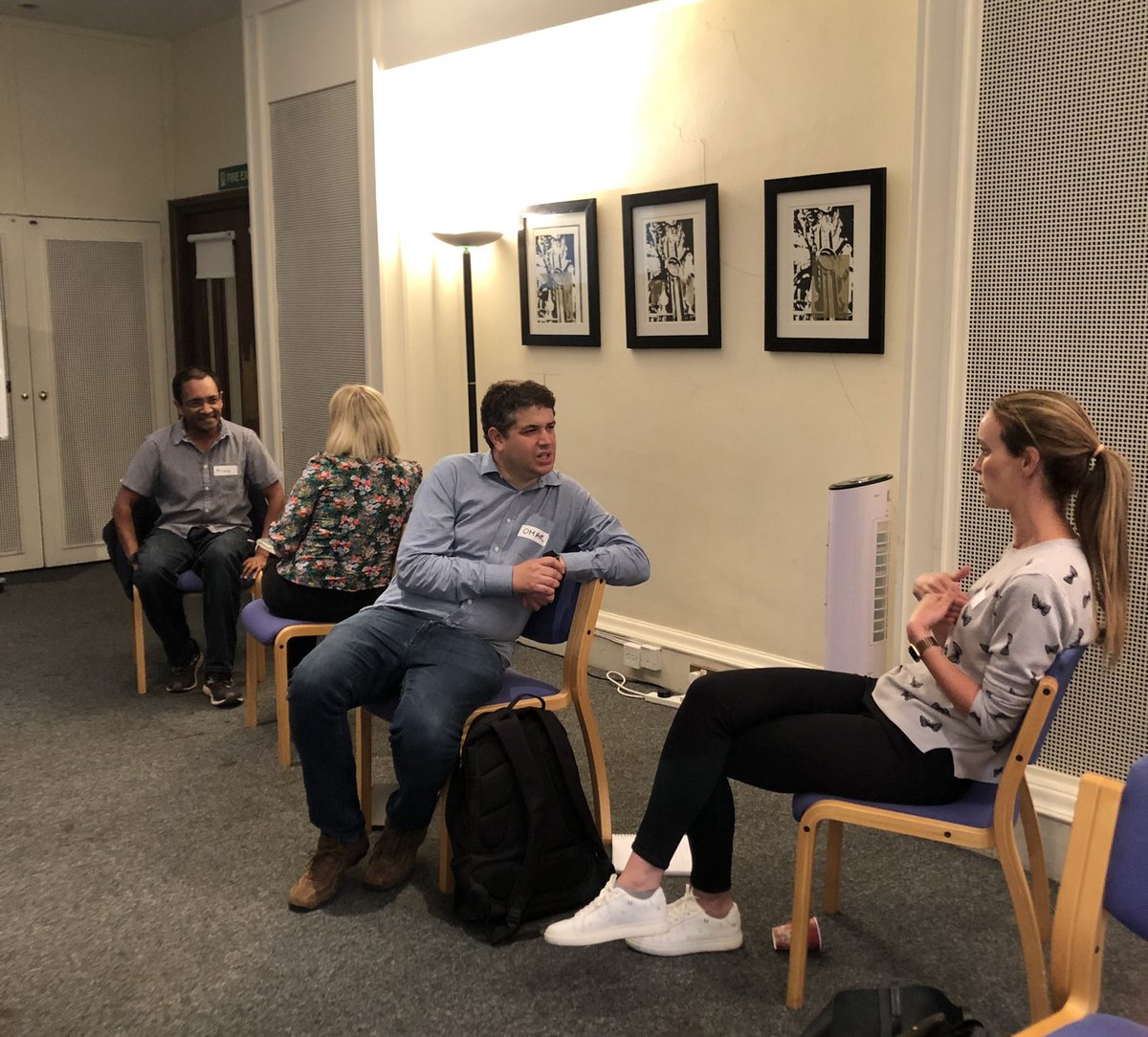 Leaders_Plus's tweet photo. What a brilliant and inspiring 2 days in London spending time face to face with 2 groups of our amazing Fellows discussing vision planning and negotiation. Fantastic to have lots of babies in attendance today! #LeadersPlus #BigCareerSmallChildren https://t.co/GBqRoz0nbv