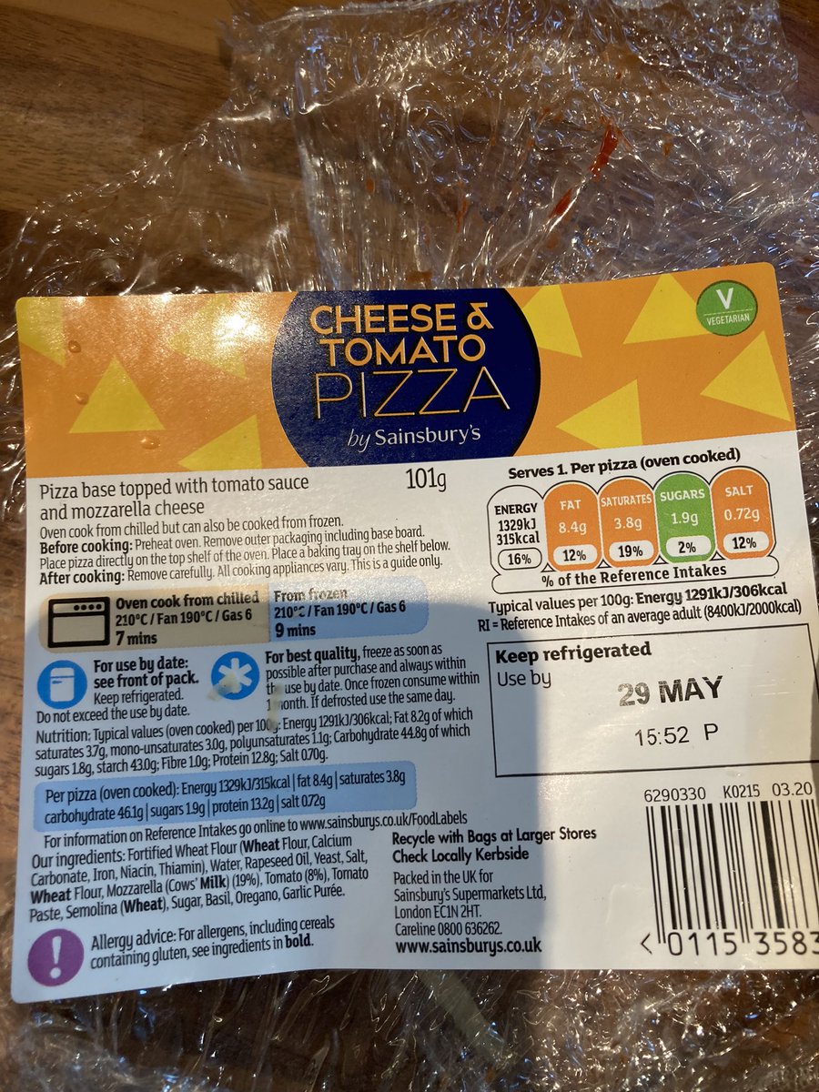 JennGurr's tweet photo. Well done to @sainsburys for the saddest pizza I’ve ever seen! So much for a cheese pizza, where’s the bloody cheese?! 🤦🏻‍♀️ https://t.co/FtV8UaIcYa