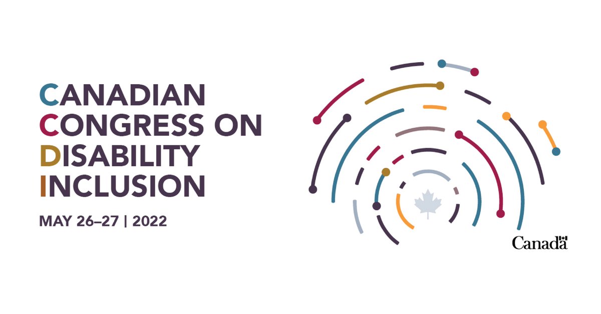 hmn_space's tweet image. Looking forward to joining @Canada’s first annual Canadian Congress on #Disability Inclusion on May 26 and 27! It&apos;s great to see an event that will help shape #accessible &amp;amp; inclusively designed communities &amp;amp; workplaces in #Canada. More: ow.ly/Aik650J94vz #InnovatingTogether