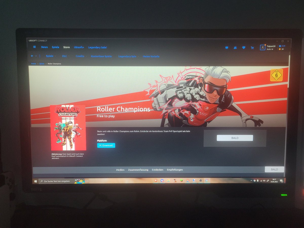 TaipanGX's tweet photo. Die ganze Zeit das selbe. Erstmal Release vorschieben und danach wieder verschieben... @RollerChampions ??? https://t.co/Lz3gz0AXhy