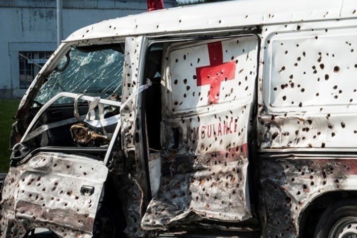 franceonu's tweet photo. To strengthen implementation of UNSCR 2286 on protection of healthcare in conflict, 🇫🇷 calls for
👉systematic condemnation of attacks on healthcare
👉accountability 
👉designation criteria in UN &amp; EU sanctions regimes
👉cooperation in the judicial field  

#Partnering4Protection https://t.co/k8IW8TQHiQ