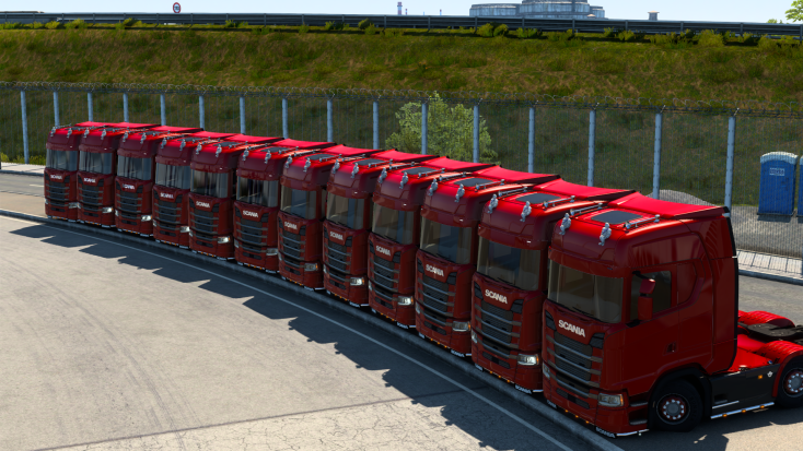 Demir Logistics attended the 2nd year celebrations of 
@KızılSancakVTC

As Demir Logistics, we celebrate the 2nd anniversary of Kızıl Sancak.

#DemirLogistics #ETS2 #TruckersMP