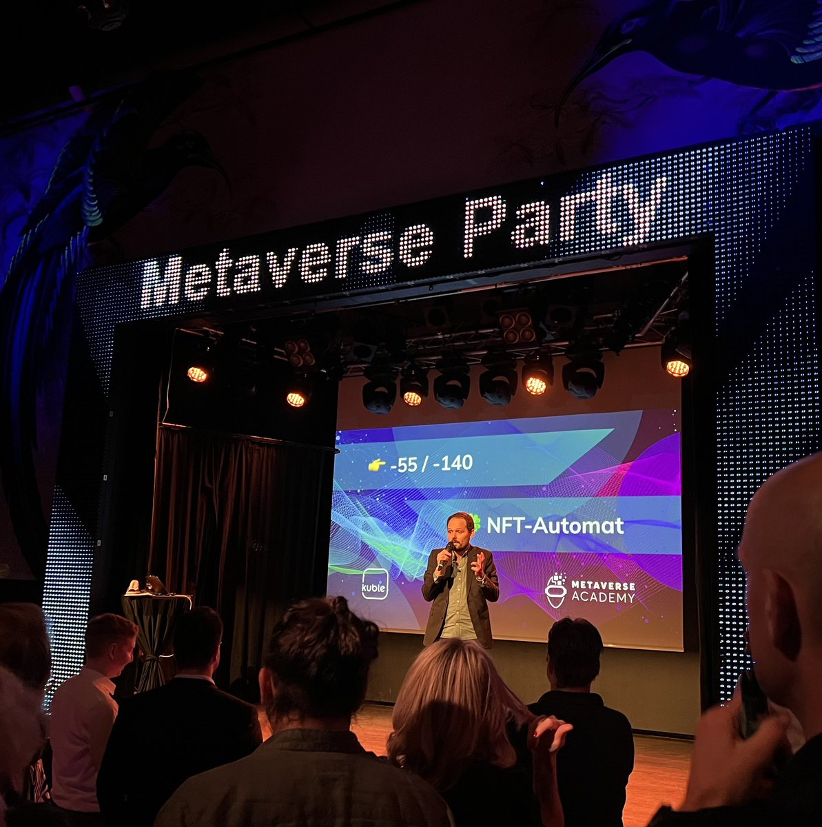 Finally again an infamous #KubleParty! Let‘s get some food for the brain and the soul - #Metaverse #NFT