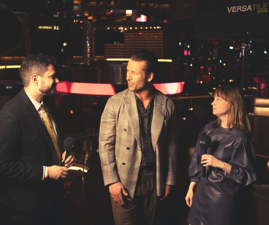 cinema_united's tweet photo. The filmmakers working with @NATOcinemas got to interview @CinemaCon’s Star of Tomorrow and Top Gun: Maverick actor @GlenPowell about what makes
going to the movies special.
#YoungFilmmakerProgram
#topgunmaverick #hangman #topgun https://t.co/DsYxzc9ZDp