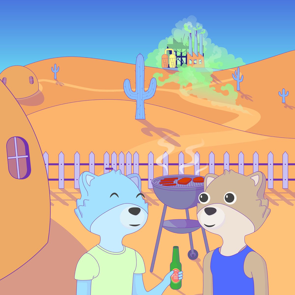 The Floofies NFT (@floofiesnft) on Twitter photo The radioactive cloud is escaping from the Bitcoin farms. This poor family of Floofies can't imagine what disaster awaits them...  
Someone should warn them to get to Zone 0 as soon as possible.
RT to get them a chance to leave before it's too late and win a WL pass The radioactive cloud is escaping from the Bitcoin farms. This poor family of Floofies can't imagine what disaster awaits them...  
Someone should warn them to get to Zone 0 as soon as possible.
RT to get them a chance to leave before it's too late and win a WL pass