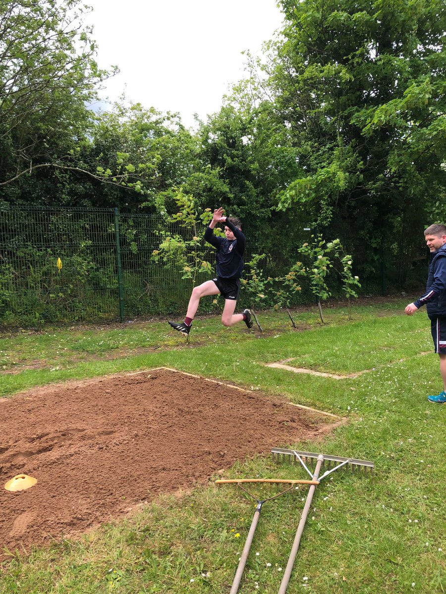 BtecSphs's tweet photo. Athletics news!

2nd year classes practicing the long jump today in preparation for sports day.  @WannaTeachPE @AthleticsNI https://t.co/gcfE1jew5Q