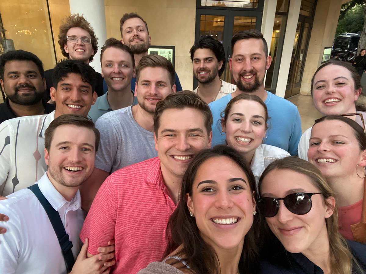 DunlapHarrison's tweet photo. Three days come and gone, lots learned, too much falafel eaten, and great memories made!

@OU_MBAOKC https://t.co/fLy2M58giL