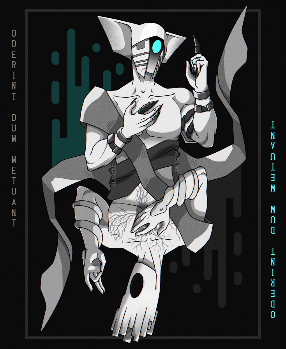"Let them hate, so long as they fear."
Mithrix and Minos Prime ended up in a tie in the May poll, so I tried drawing them both in a card-like composition. Thank you to everyone who participated, and thank you so much for the support :D!
#riskofrain2 #ULTRAKILL