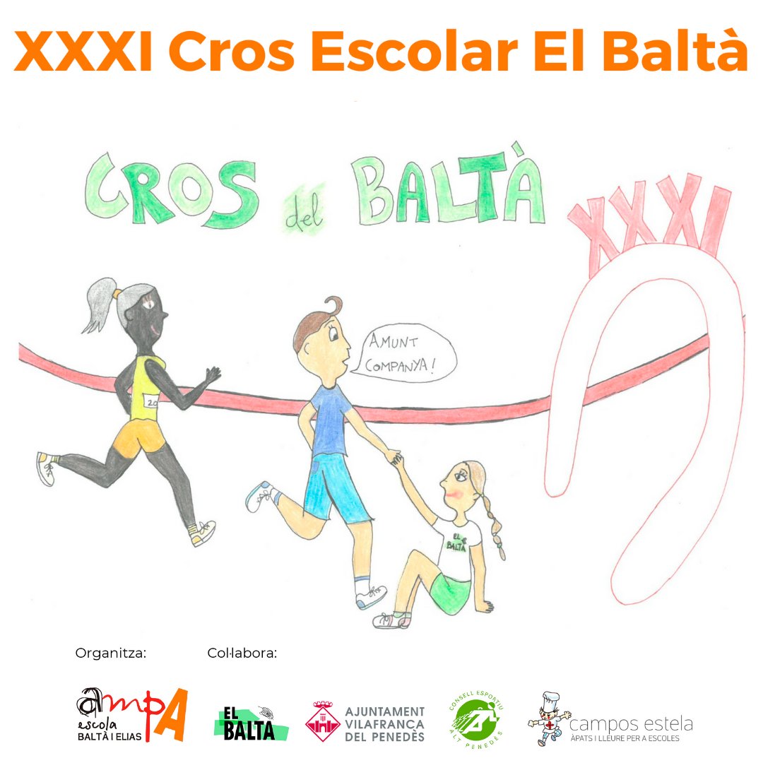 I ja en portem 31 ❗
El del proper diumenge 29 de maig serà ni més ni menys que el 31e cros escolar que celebrem a #ElBaltà.

🏃‍♂️🏃‍♀️ 50 anys, 31 edicions de cros… cal fer-la grossa!

Tota la informació: 
my.mtr.cool/rlymohihya