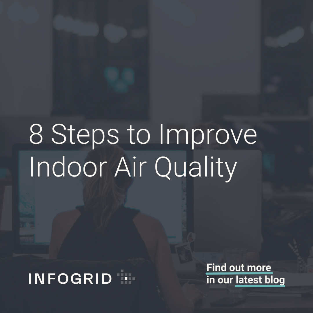 Infogrid's tweet image. ✅ Employee wellbeing ✅ Reduced maintenance fees ✅ Increased Productivity
 
The benefits of optimal indoor #AirQuality (IAQ) cannot be denied.
 
See our recent blog to find out how businesses can improve #IAQ with our revolutionary #HealthyBuildingSystem:infogrid.io/blog/how-to-im…