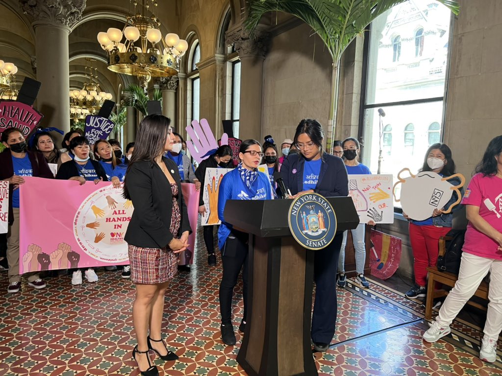 Workers and nail salon owners speaking here are clear - they both want the Nail Salon Minimum Standards Council, for the benefit of the entire industry.