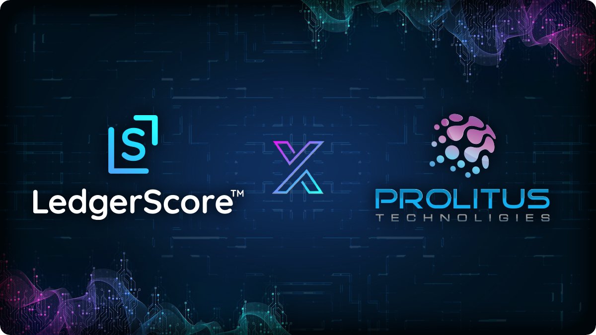 LedgerScore (@ledgerscore) on Twitter photo LedgerScore is pleased to announce that it has partnered with Prolitus Technologies to accelerate the core product release. 🔥
<a href="/ProlitusTech/">ProlitusTechnologies</a> is a leading Blockchain and Web3 service provider.
Read the full press release: ledgerscore.medium.com/ledgerscore-in… LedgerScore is pleased to announce that it has partnered with Prolitus Technologies to accelerate the core product release. 🔥
<a href="/ProlitusTech/">ProlitusTechnologies</a> is a leading Blockchain and Web3 service provider.
Read the full press release: ledgerscore.medium.com/ledgerscore-in…