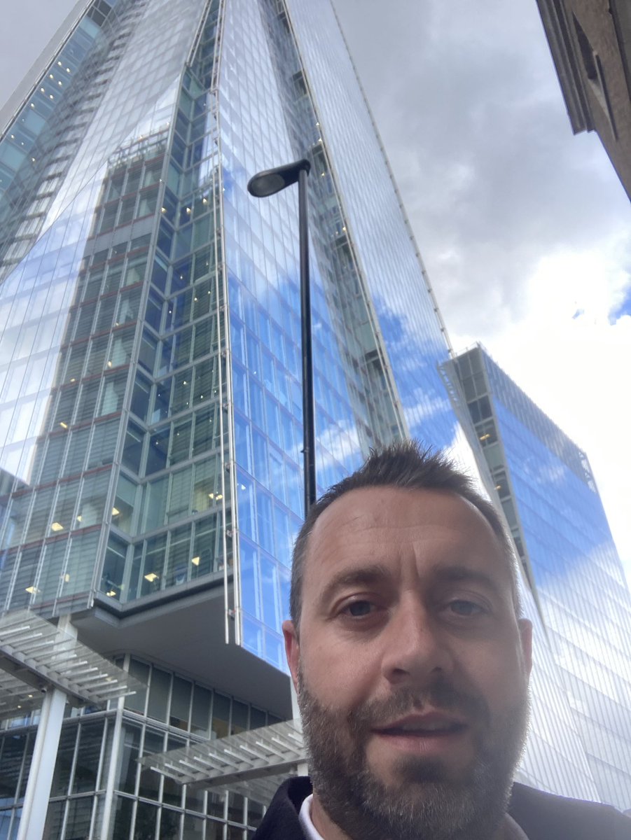 Great to be on the ground with <a href="/charles_pippa/">Pippa Charles Outward Bound Trust - South Region</a> seeing clients and passing by great sites so important in <a href="/OutwardBoundUK/">The Outward Bound Trust</a> journey #Shard #abseil. Looking forward to <a href="/SchoolTravelOrg/">School Travel Organiser</a> awards tomorrow!