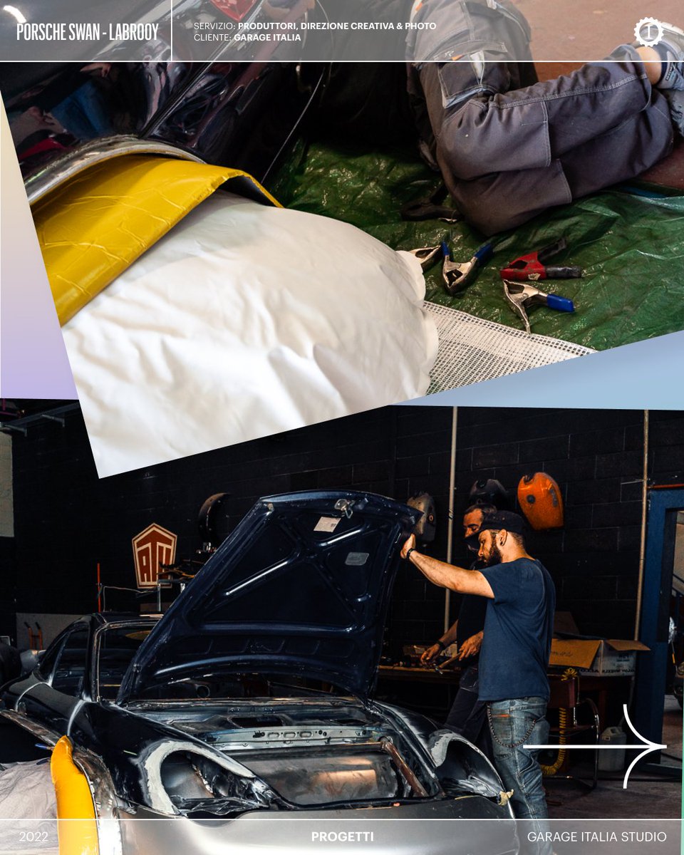 _GarageItalia_'s tweet photo. Starting from the graphic concept, Garage Italia took care of the development and prototype of the inflatable support and of the model of the shell of the 911 of the Porsche 911 2.7 RS, adapted to the inflatable swan.
3/3
#GarageItalia #GarageItaliaStudio #Porsche #Labrooy
#3D https://t.co/3tCP94bbLk