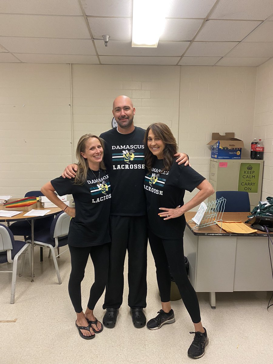 Oh yeah! Killing twin day at DHS today! …or Triplett day…