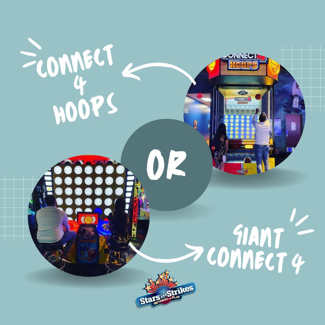 starsndstrikes's tweet photo. Decisions, decisionsโฆ
#Connect4Hoops ๐ OR #GiantConnect4 ๐ด๐ต???
Let us know your fave! https://t.co/1RgDOz3xTf