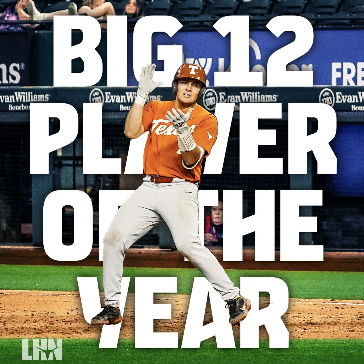 LonghornNetwork's tweet photo. Ivan Melendez named @Big12Conference Player of the Year. #HookEm https://t.co/AFugMmsaL2